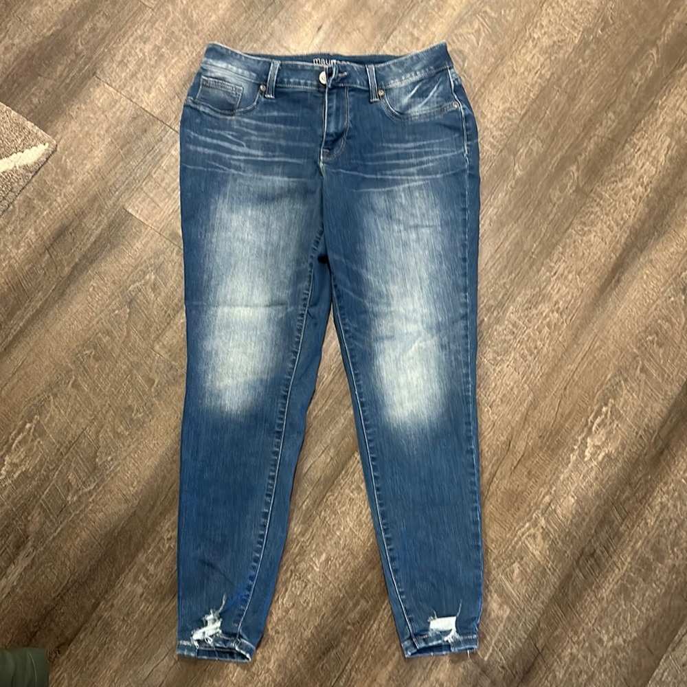 Maurices skinny Jeggings- size Large